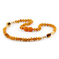 Butterscotch Baltic amber baby necklace, 32cm