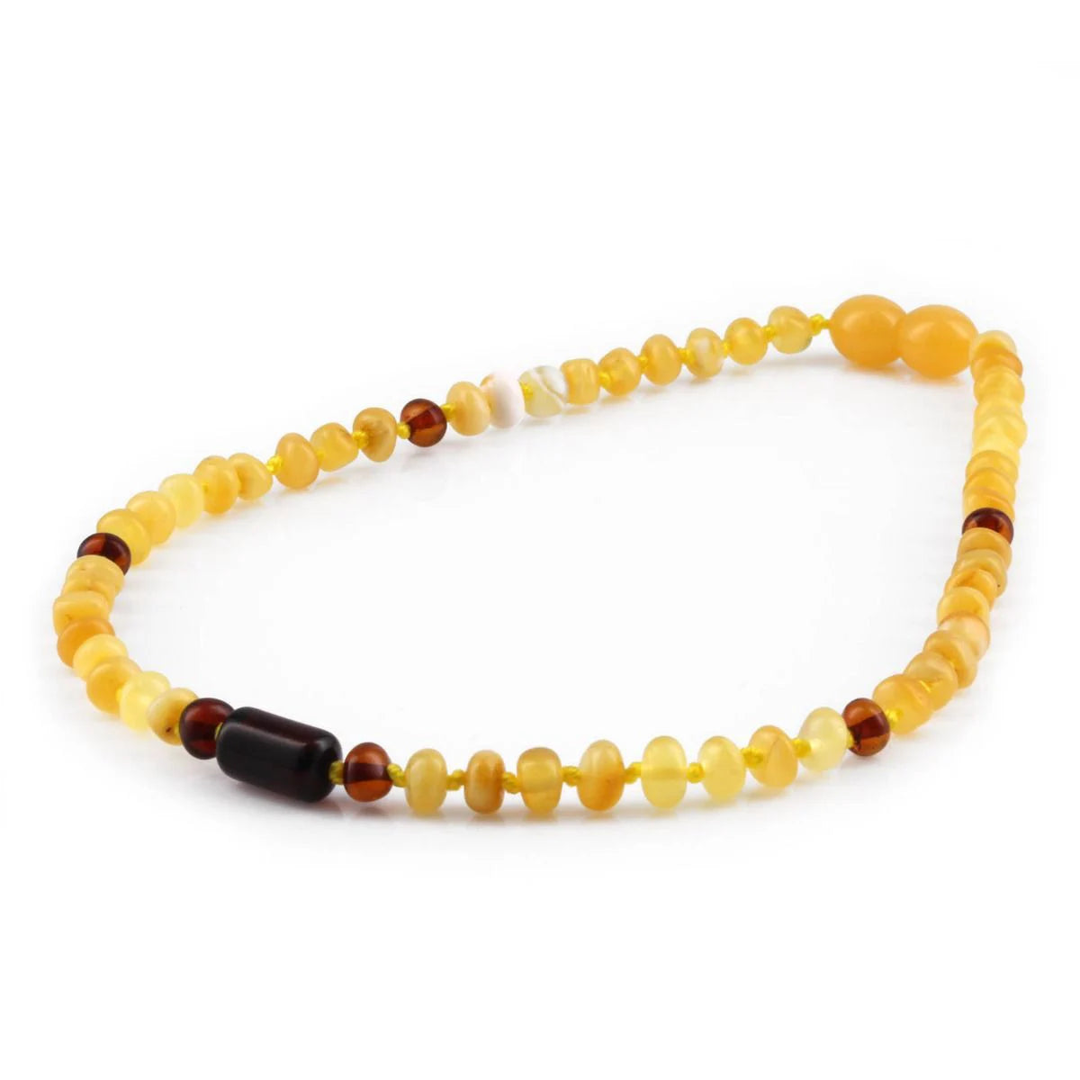 BALTIC AMBER TEETHING NECKLACE. LIMITED EDITION. XLE18
