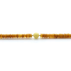 Adult Baltic Amber & 925 Sterling Silver Clasp Bracelet 5mm 18cm. SB120