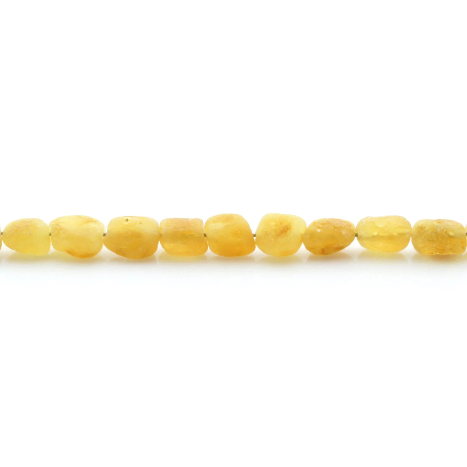 Adult Baltic Amber & 925 Sterling Silver Clasp Bracelet 6mm 19cm. SB131