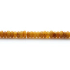 Adult Baltic Amber & 925 Sterling Silver Clasp Bracelet 4mm 19cm. SB137