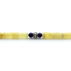 Adult Baltic Amber & 925 Sterling Silver Clasp Bracelet 6mm 18cm. SB128