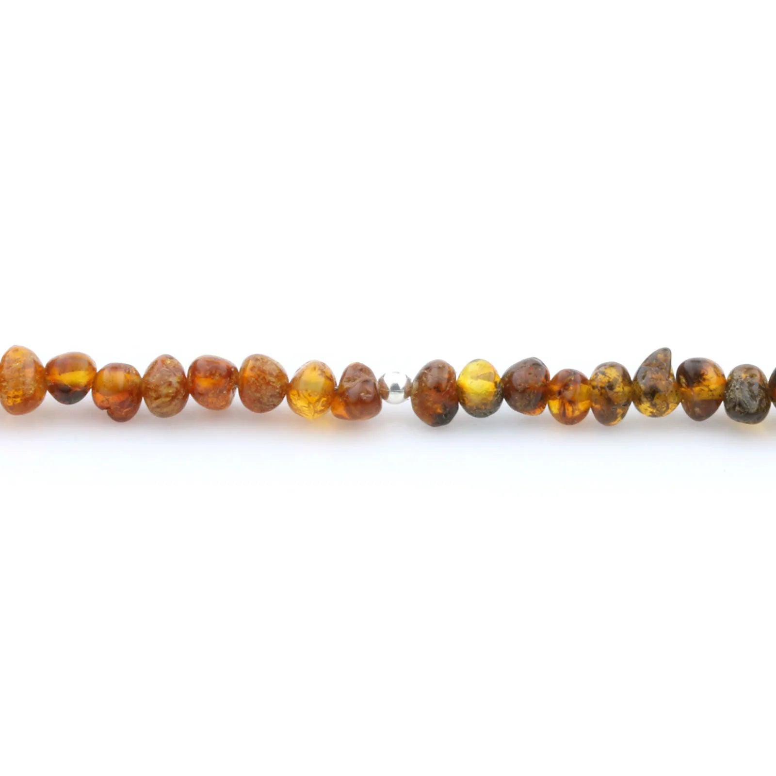 ADULT BALTIC AMBER 925 STERLING SILVER NECKLACE. SPT32