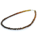 ADULT BALTIC AMBER 925 STERLING SILVER NECKLACE. SPT33