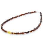 ADULT BALTIC AMBER 925 STERLING SILVER NECKLACE. SPT41