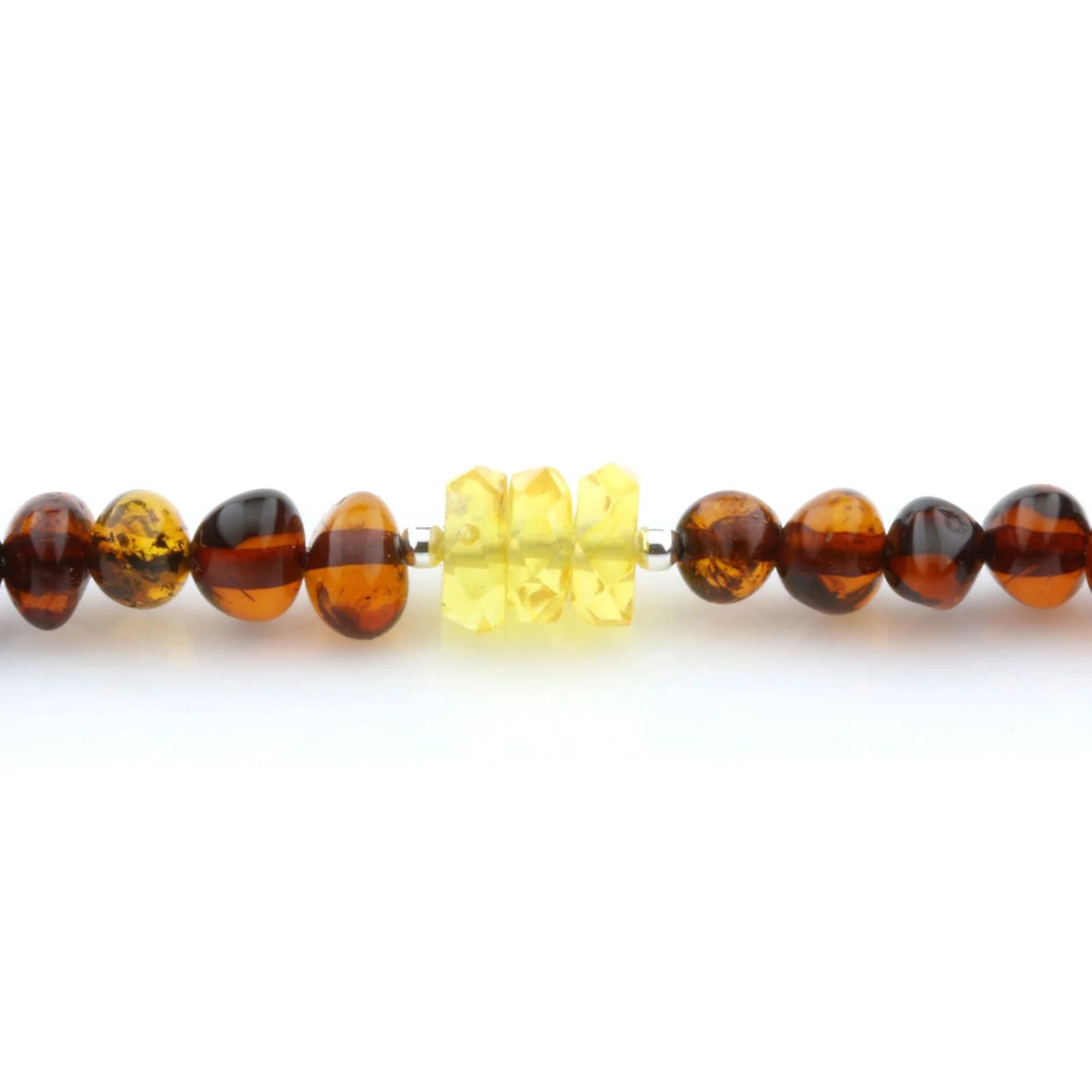 ADULT BALTIC AMBER 925 STERLING SILVER NECKLACE. SPT41