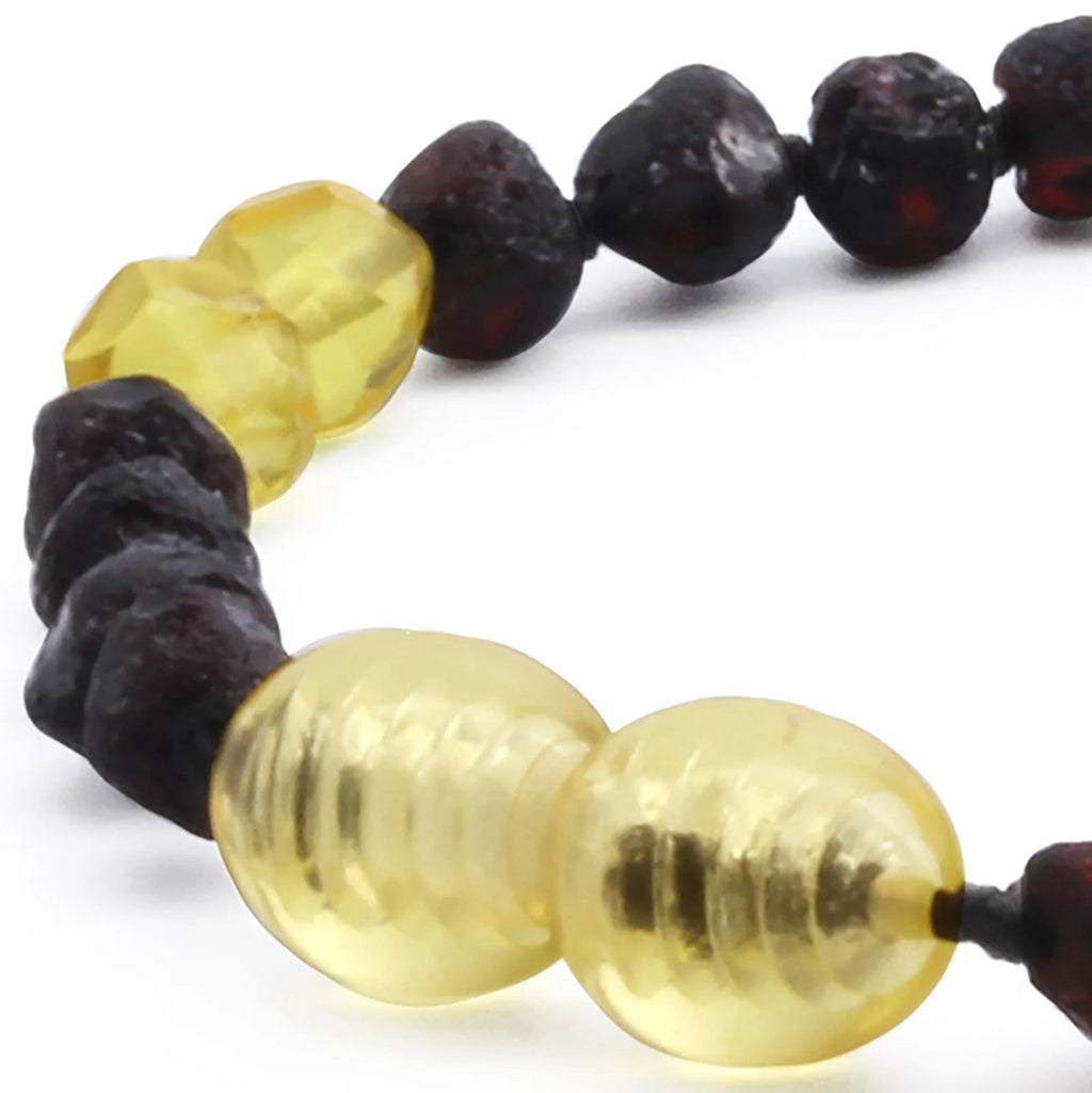 BALTIC AMBER TEETHING BRACELET. LIMITED EDITION. LE386