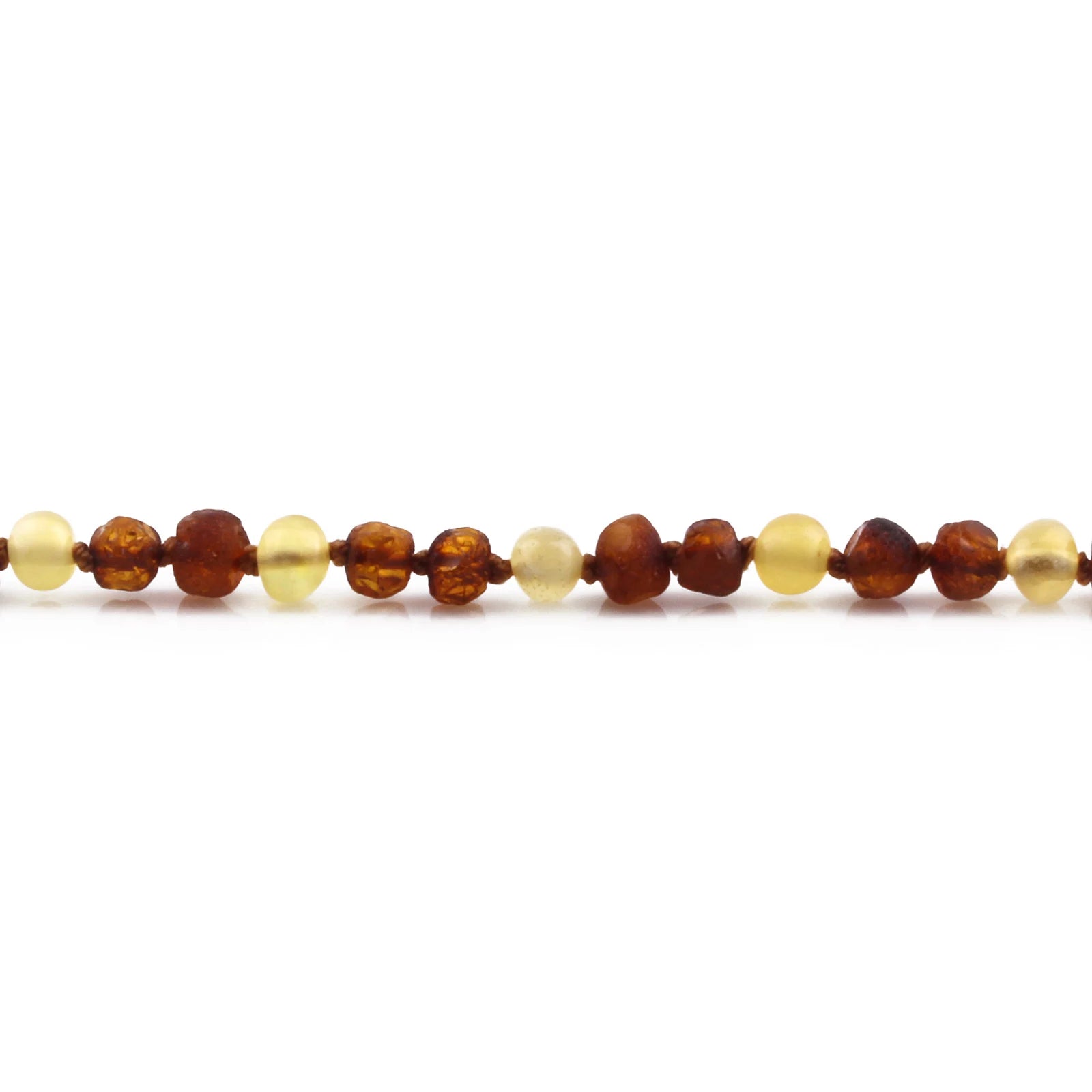 BALTIC AMBER TEETHING NECKLACE. LIMITED EDITION. XLE5