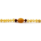 BALTIC AMBER TEETHING NECKLACE. LIMITED EDITION. BE212