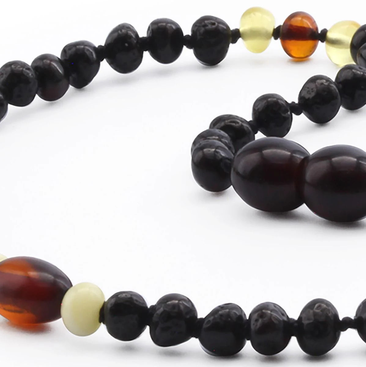 BALTIC AMBER TEETHING NECKLACE. LIMITED EDITION. LE390
