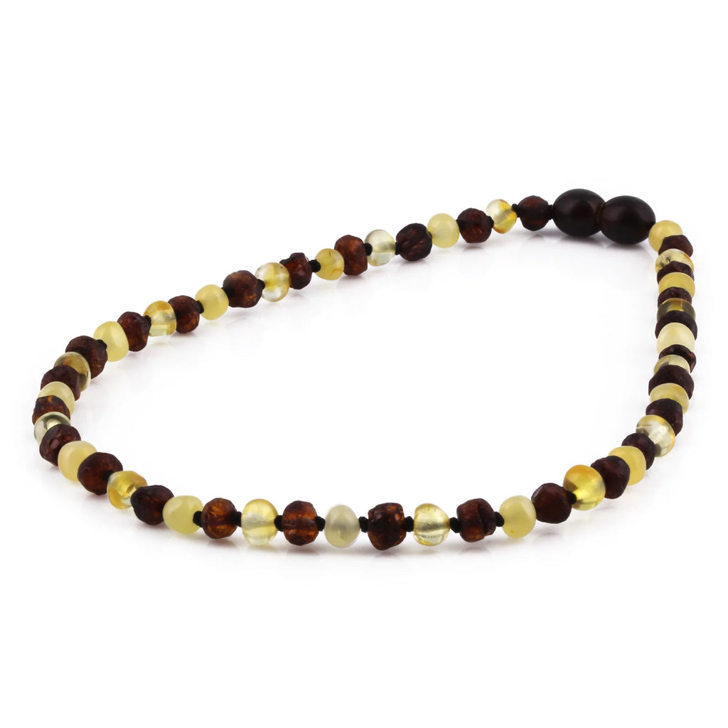 BALTIC AMBER TEETHING NECKLACE. LIMITED EDITION. LE409