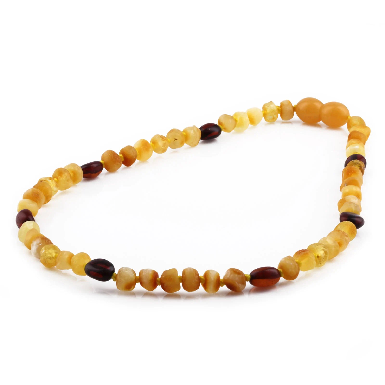 BALTIC AMBER TEETHING NECKLACE. LIMITED EDITION. XLE2
