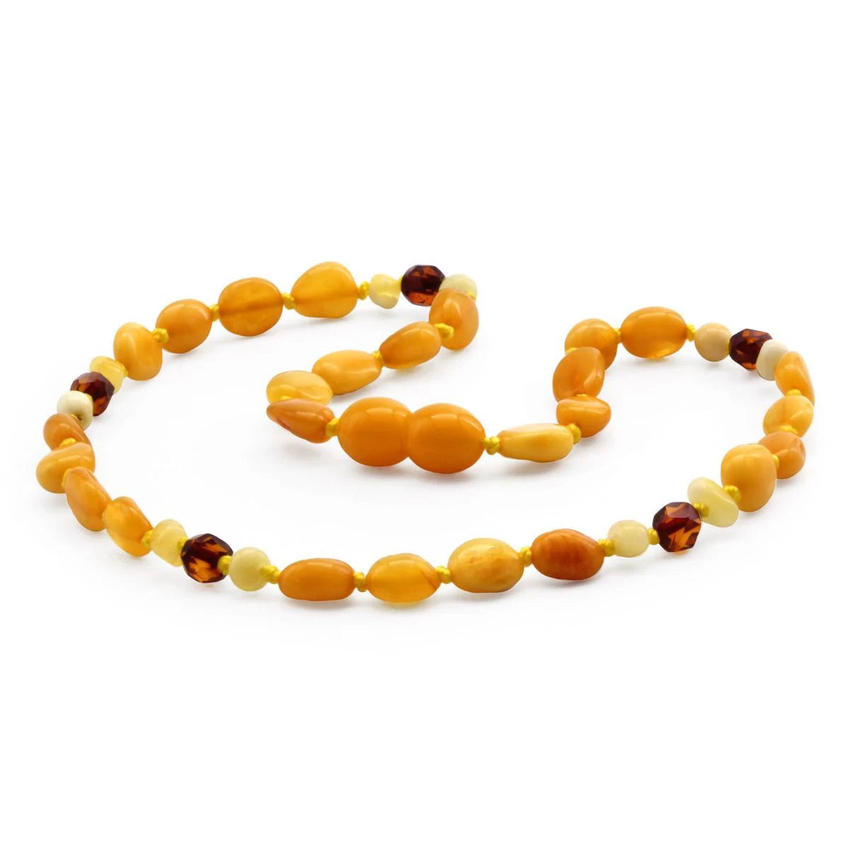 BALTIC AMBER TEETHING NECKLACE. LIMITED EDITION. BE194