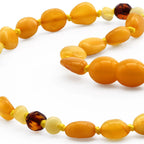 BALTIC AMBER TEETHING NECKLACE. LIMITED EDITION. BE194