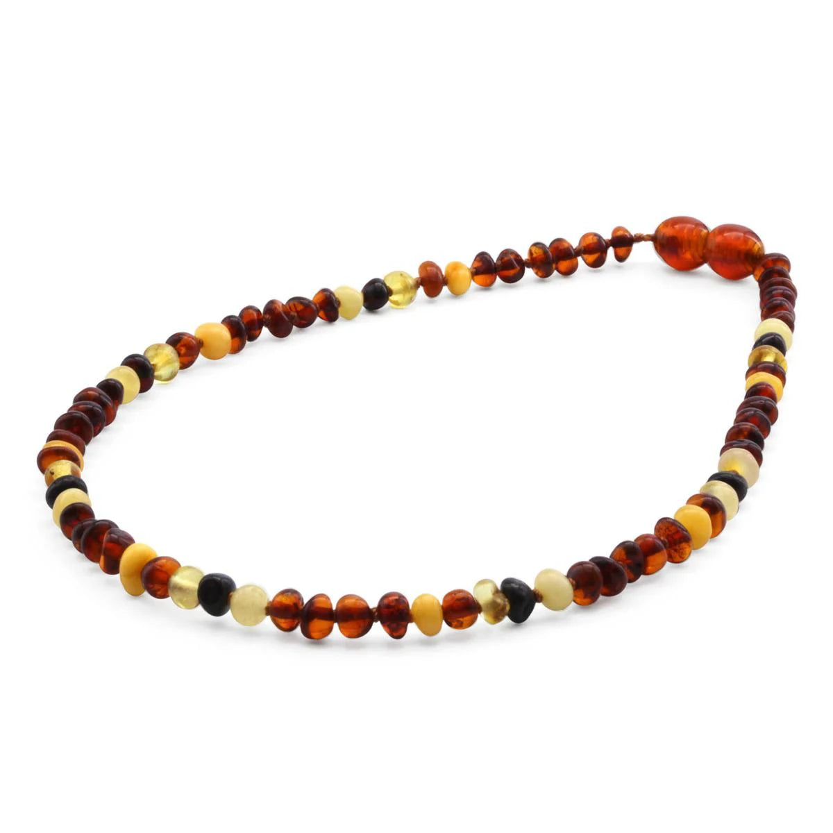 BALTIC AMBER TEETHING NECKLACE. LIMITED EDITION. LE392