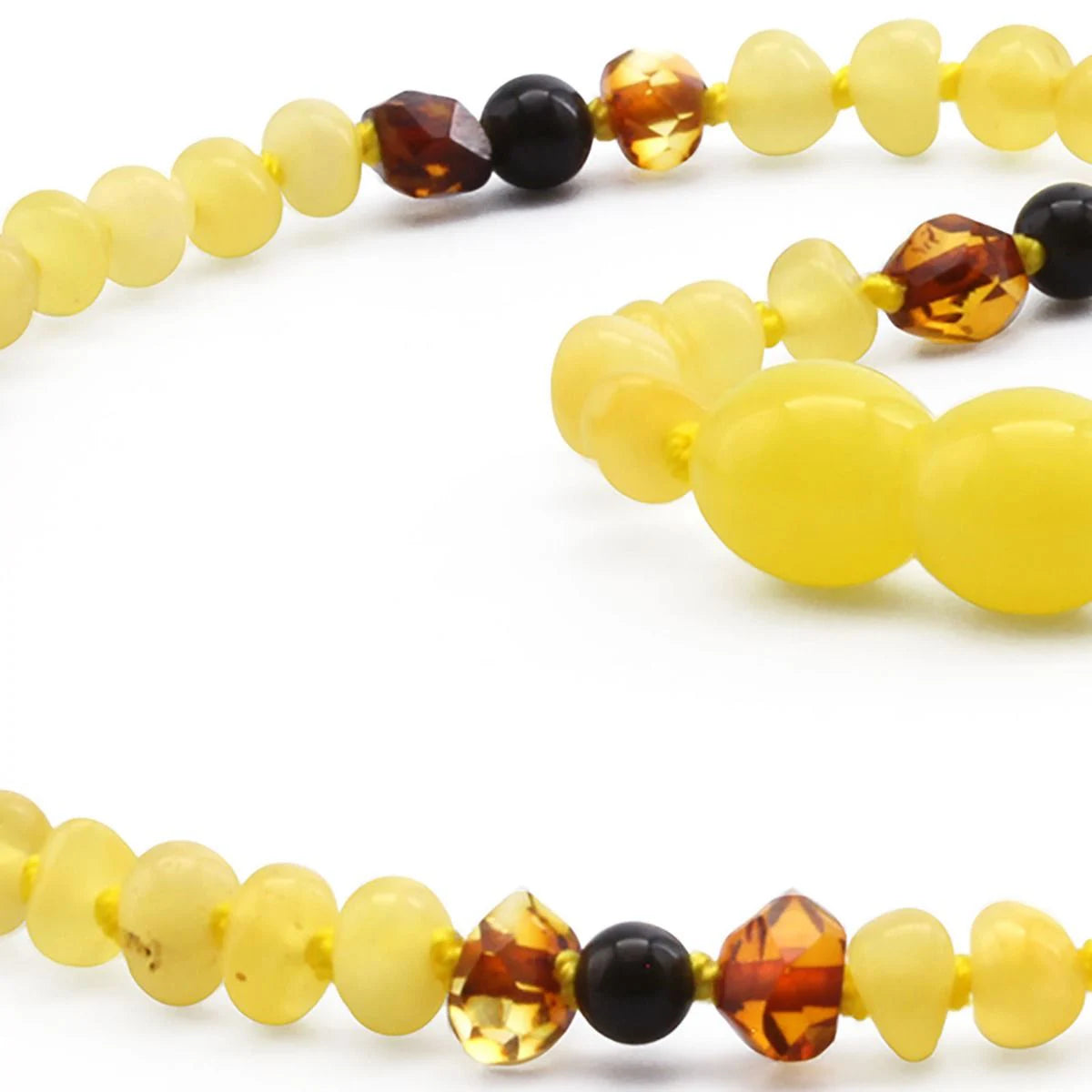 BALTIC AMBER TEETHING NECKLACE. LIMITED EDITION. BE197