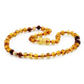 Honey Baltic amber baroque baby necklace, 32cm