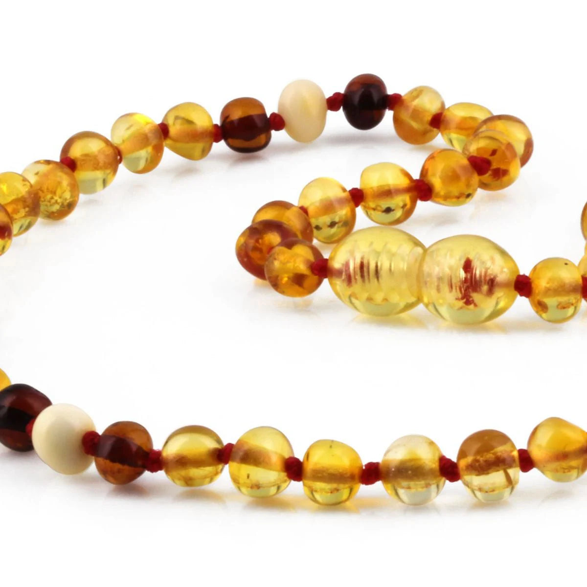 BALTIC AMBER TEETHING NECKLACE. LIMITED EDITION. LE405