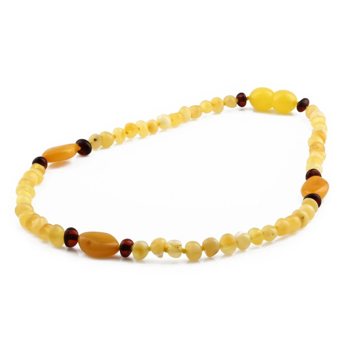 BALTIC AMBER TEETHING NECKLACE. LIMITED EDITION. BE212