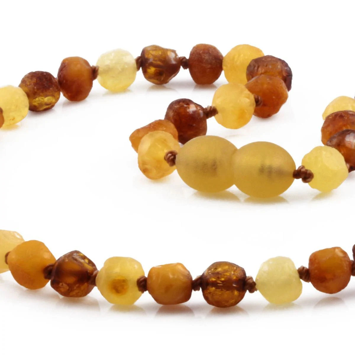BALTIC AMBER TEETHING NECKLACE. LIMITED EDITION. BE218