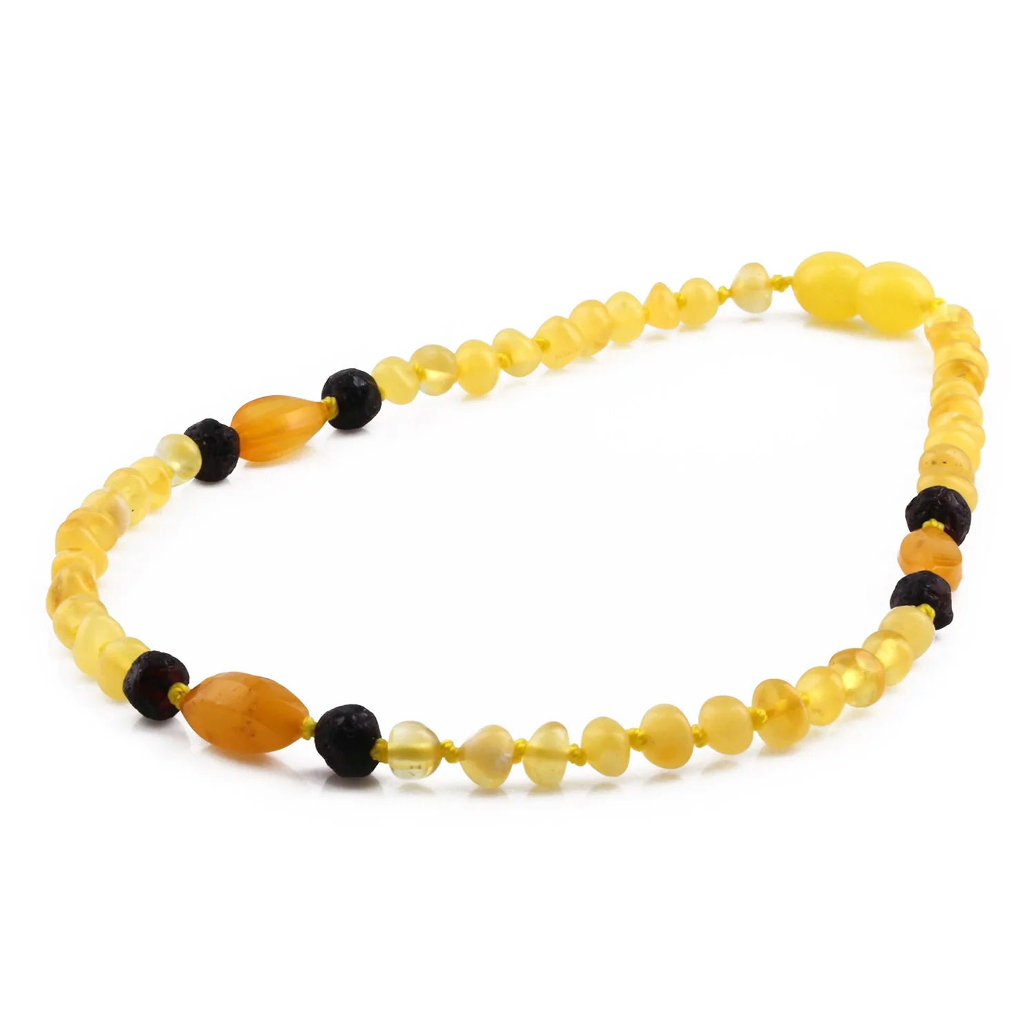 BALTIC AMBER TEETHING NECKLACE. LIMITED EDITION. LE421