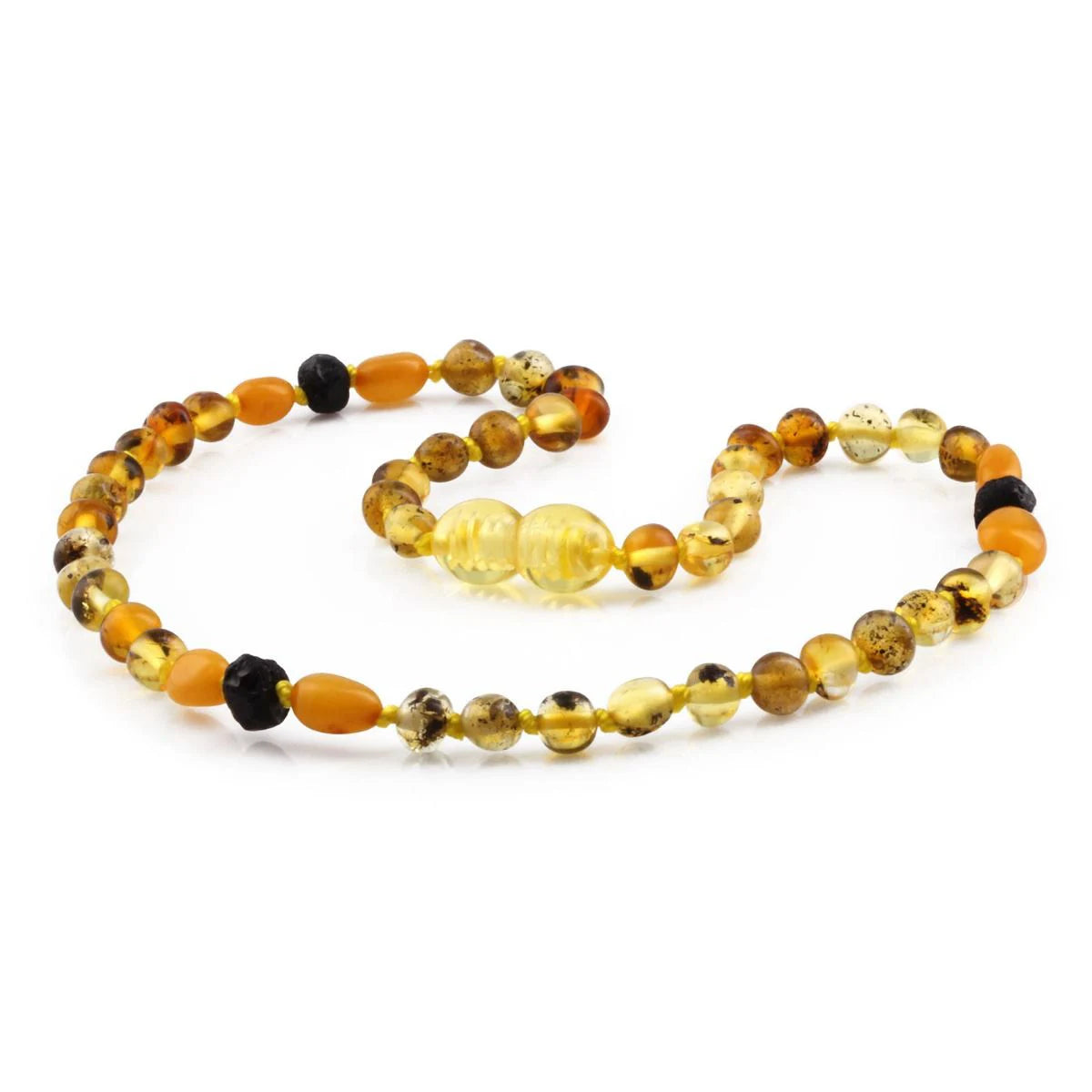 BALTIC AMBER TEETHING NECKLACE. LIMITED EDITION. LE422