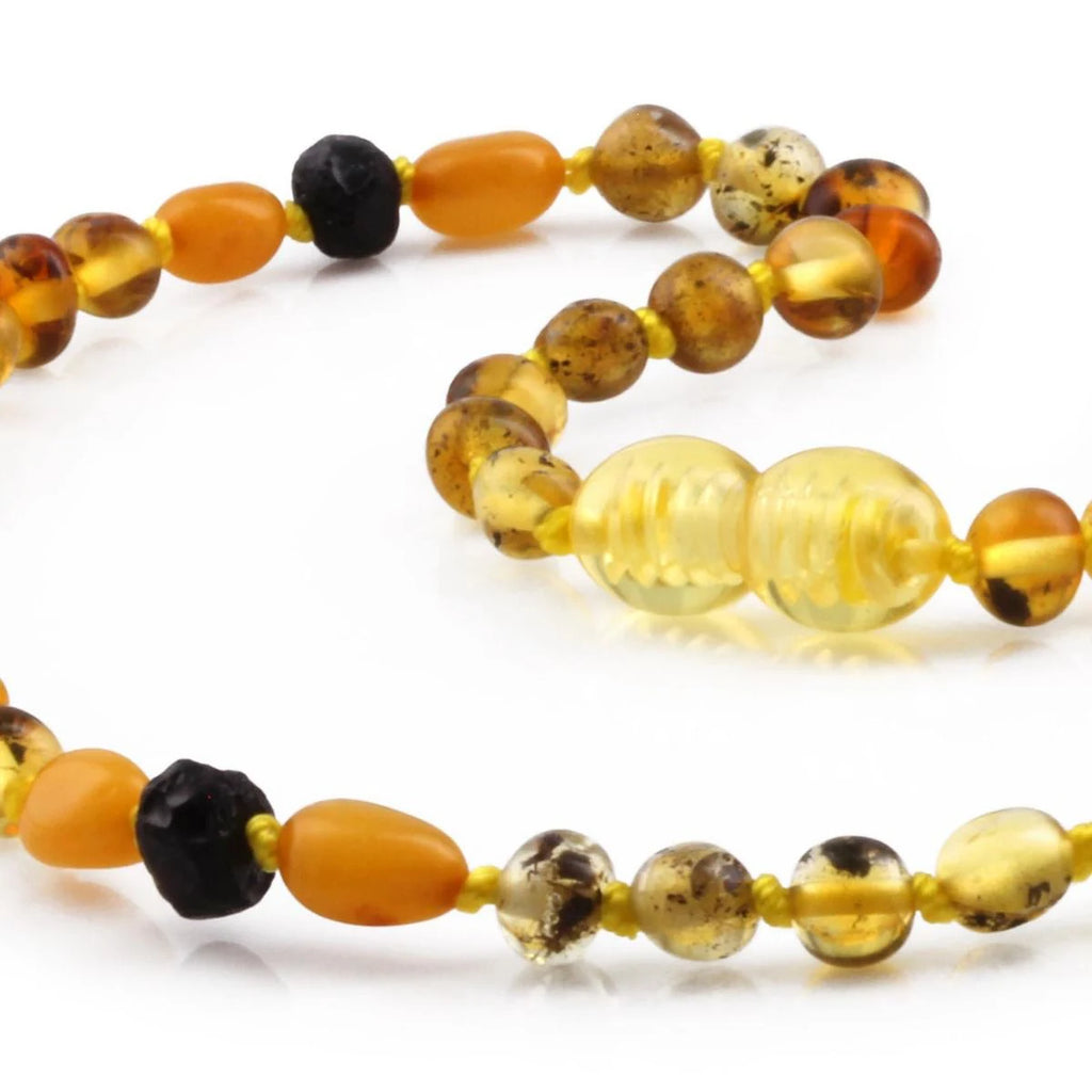 BALTIC AMBER TEETHING NECKLACE. LIMITED EDITION. LE422