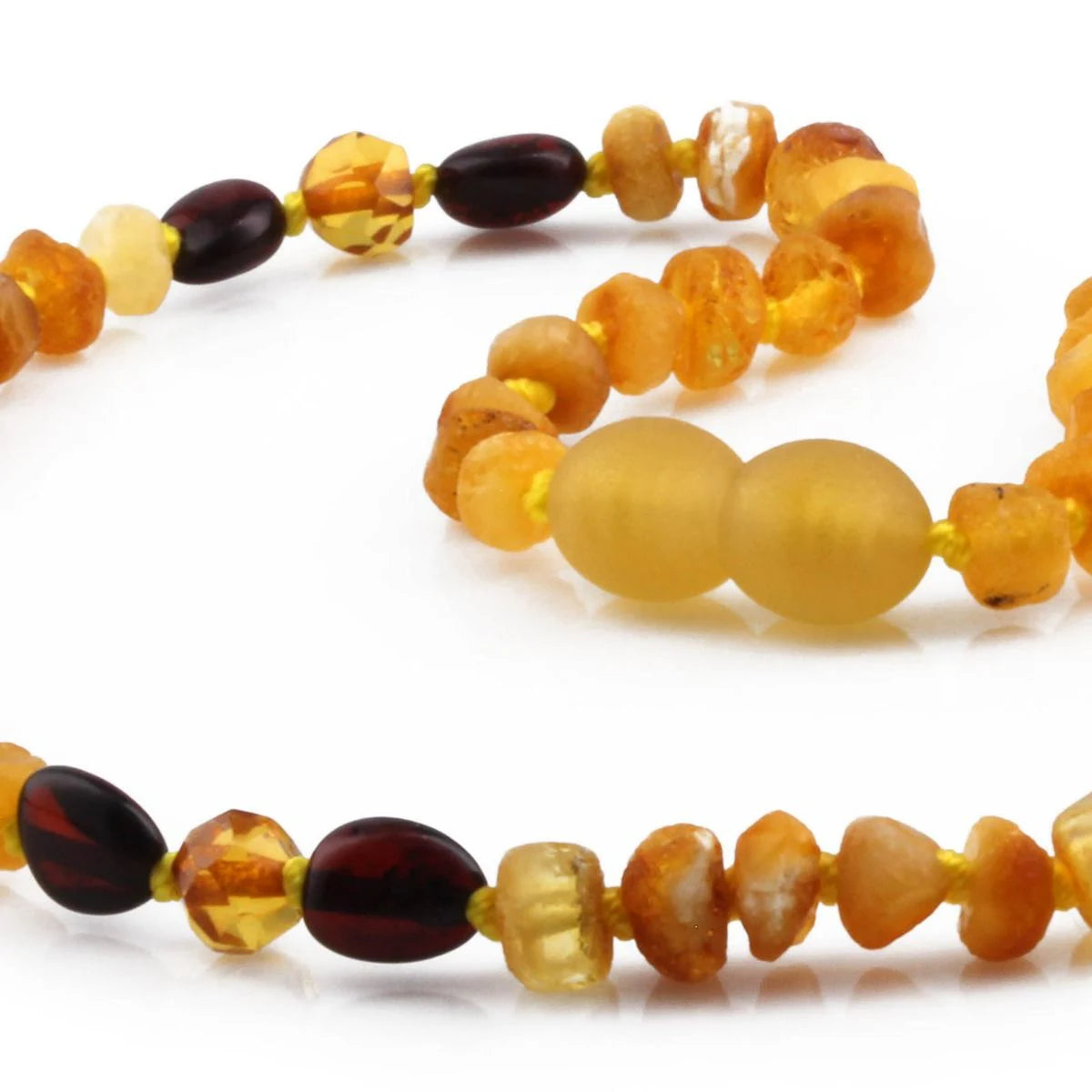 BALTIC AMBER TEETHING NECKLACE. LIMITED EDITION. LE423