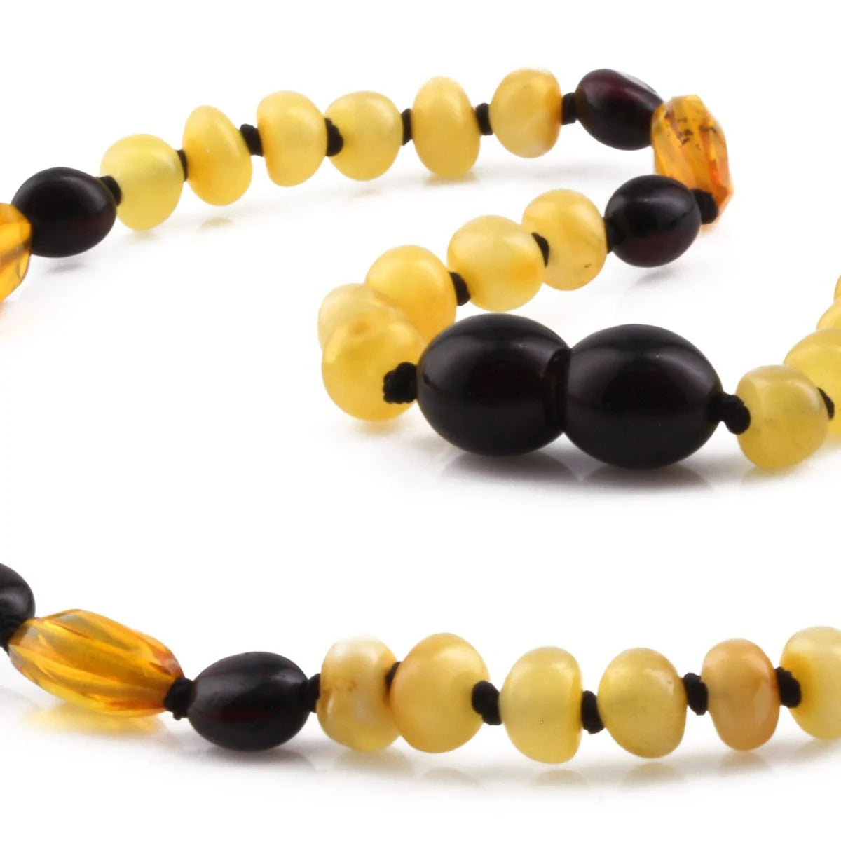 BALTIC AMBER TEETHING NECKLACE. LIMITED EDITION. LE424