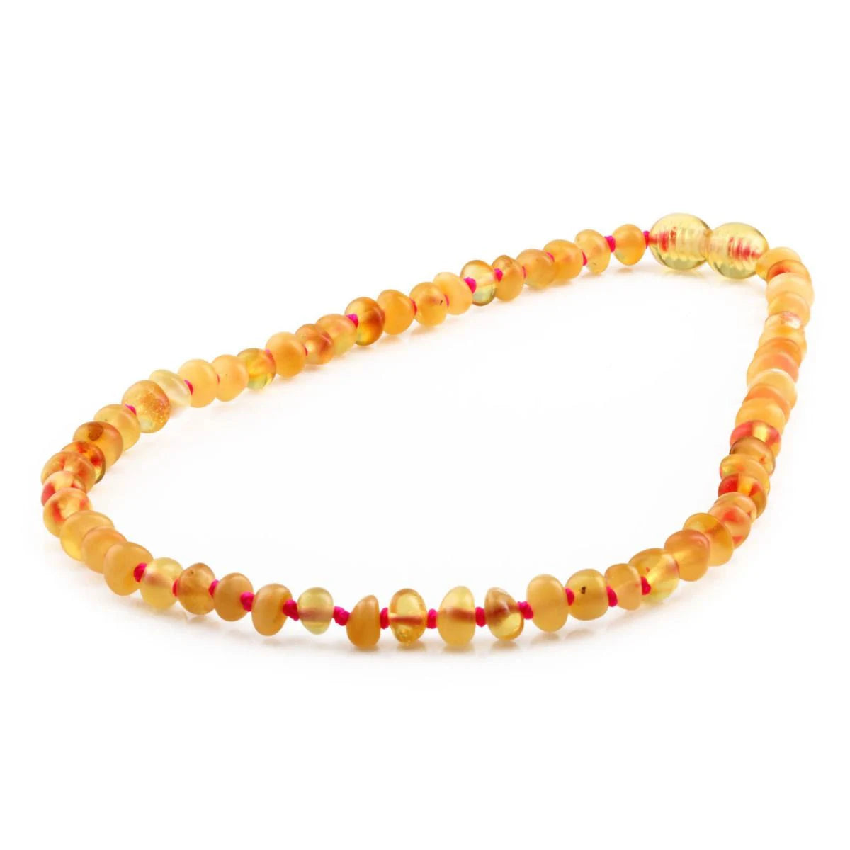 BALTIC AMBER TEETHING NECKLACE. LIMITED EDITION. BE214