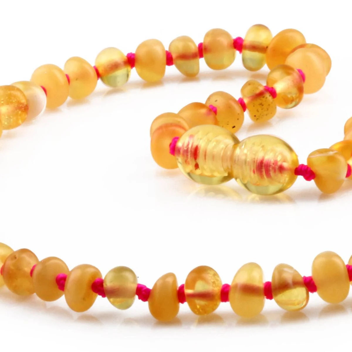 BALTIC AMBER TEETHING NECKLACE. LIMITED EDITION. BE214
