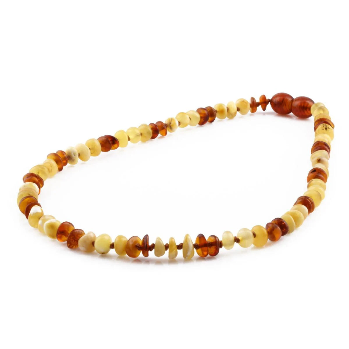 BALTIC AMBER TEETHING NECKLACE. LIMITED EDITION. CE144