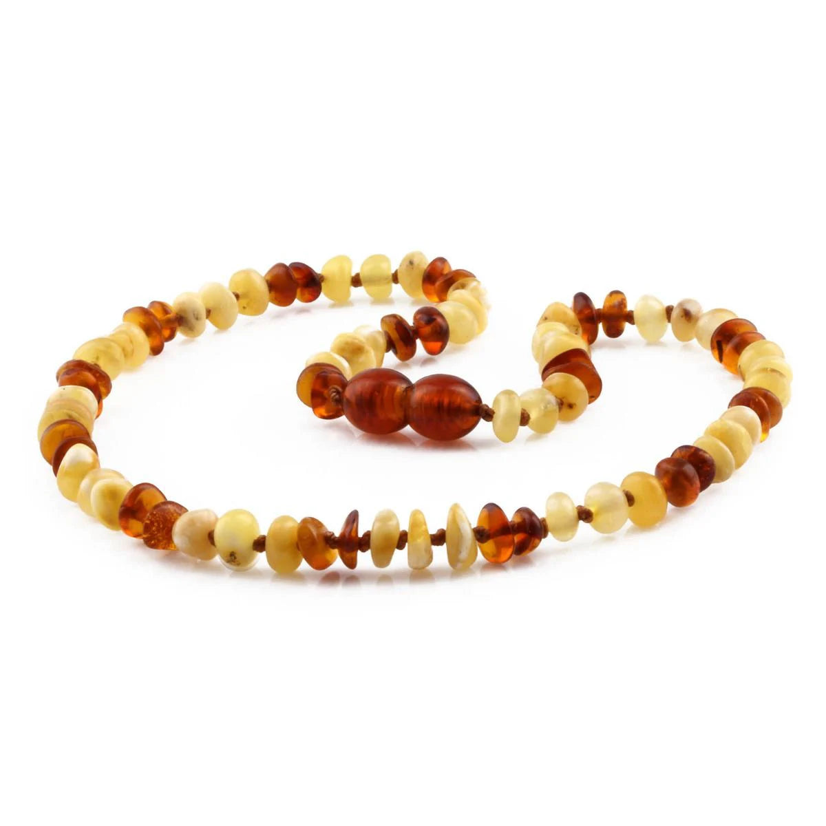 BALTIC AMBER TEETHING NECKLACE. LIMITED EDITION. CE144