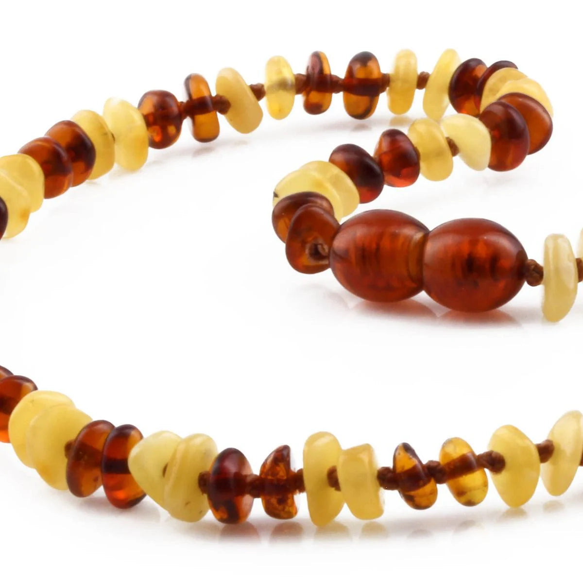 BALTIC AMBER TEETHING NECKLACE. LIMITED EDITION. CE145