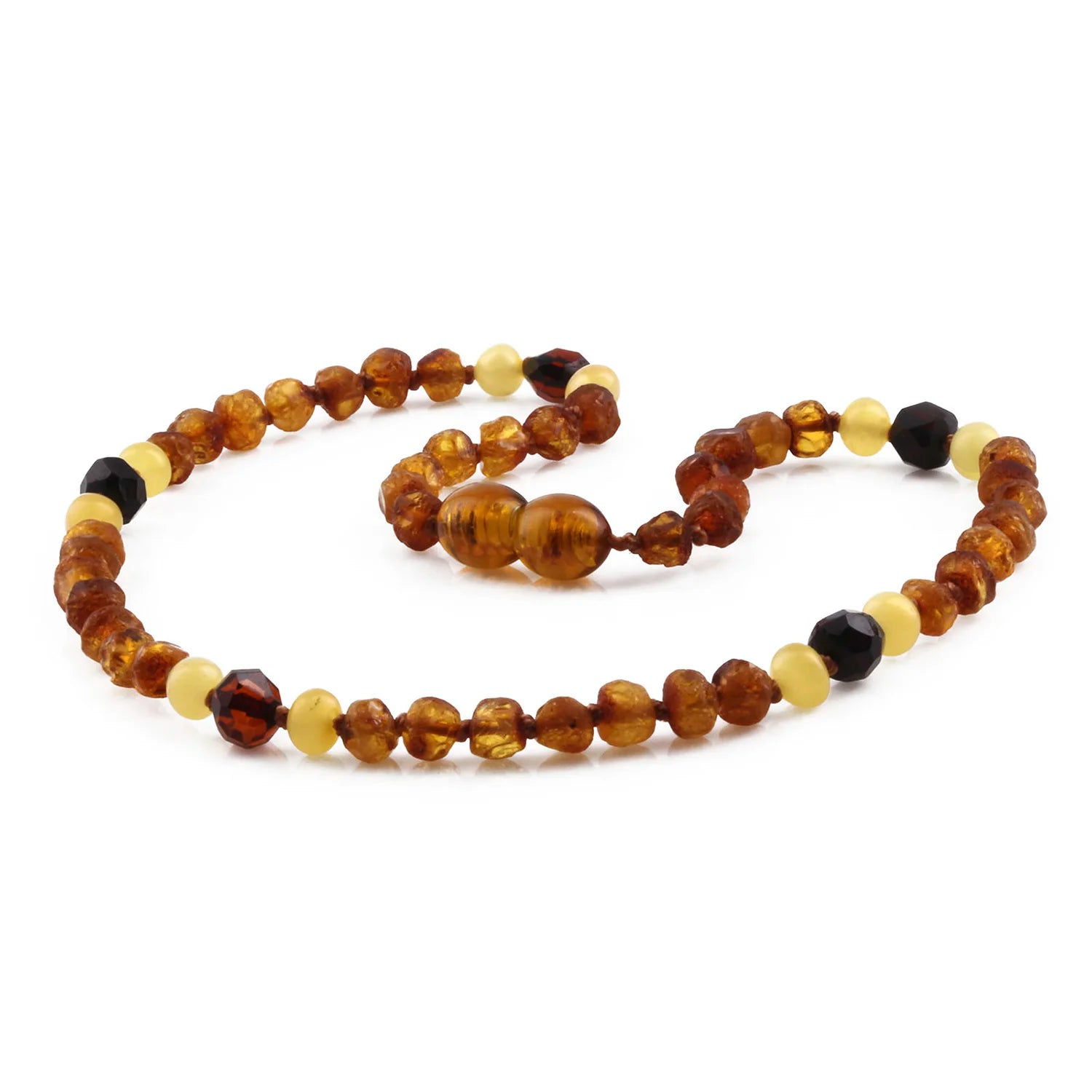BALTIC AMBER TEETHING NECKLACE. LIMITED EDITION. LE425