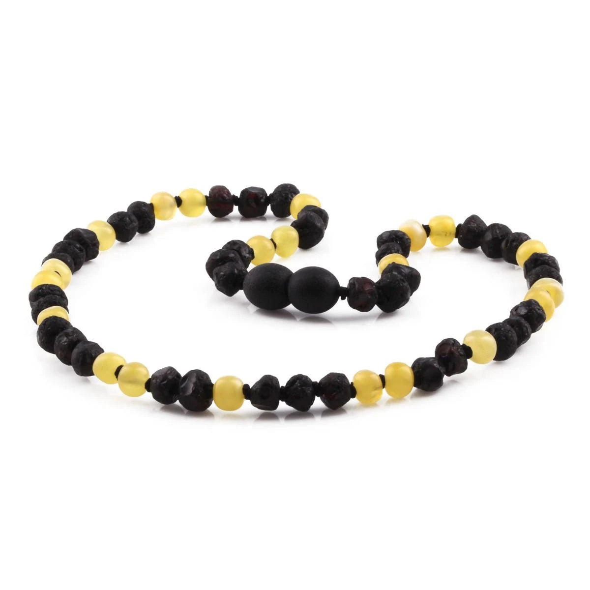 BALTIC AMBER TEETHING NECKLACE. LIMITED EDITION. XLE6