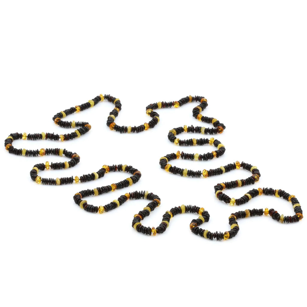 170cm Long Genuine Baltic Amber Necklace for Adult. AGS047