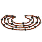 170cm Long Genuine Baltic Amber Necklace for Adult. AGS046