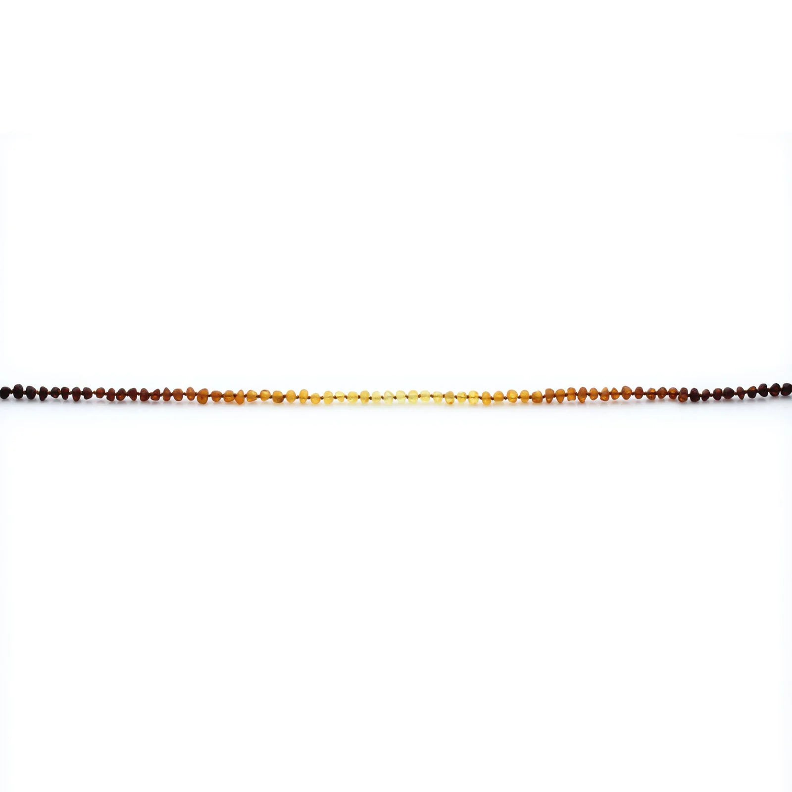 Adult Baltic Amber Necklace. Baroque Rainbow 5mm - BA118