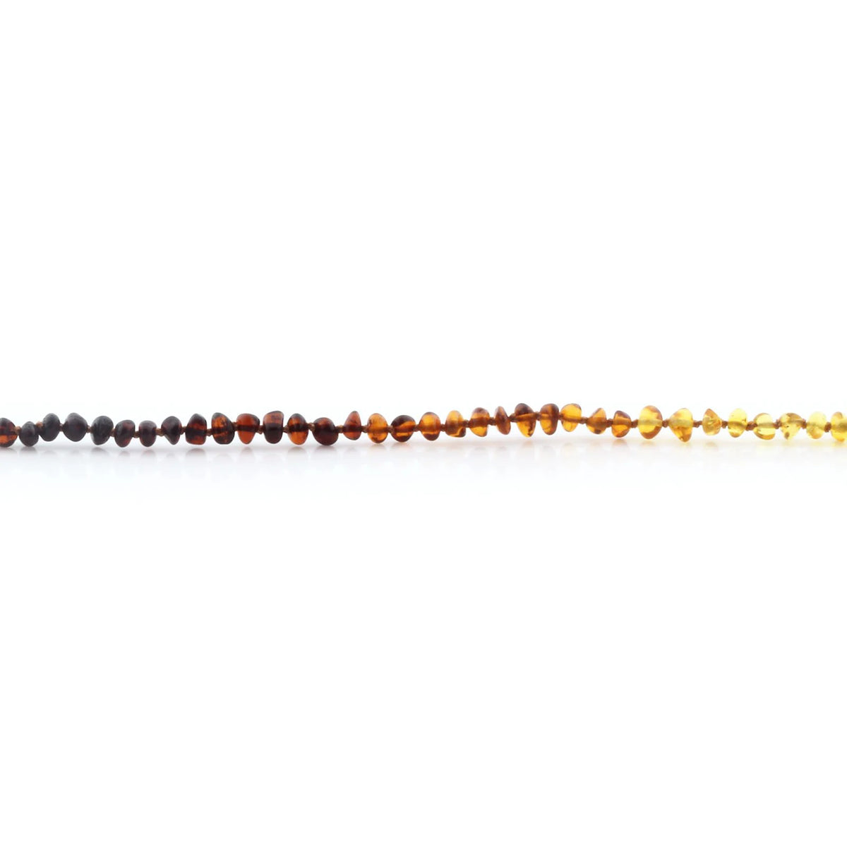 Natural Baltic Amber Teething Necklace. Baroque LE97