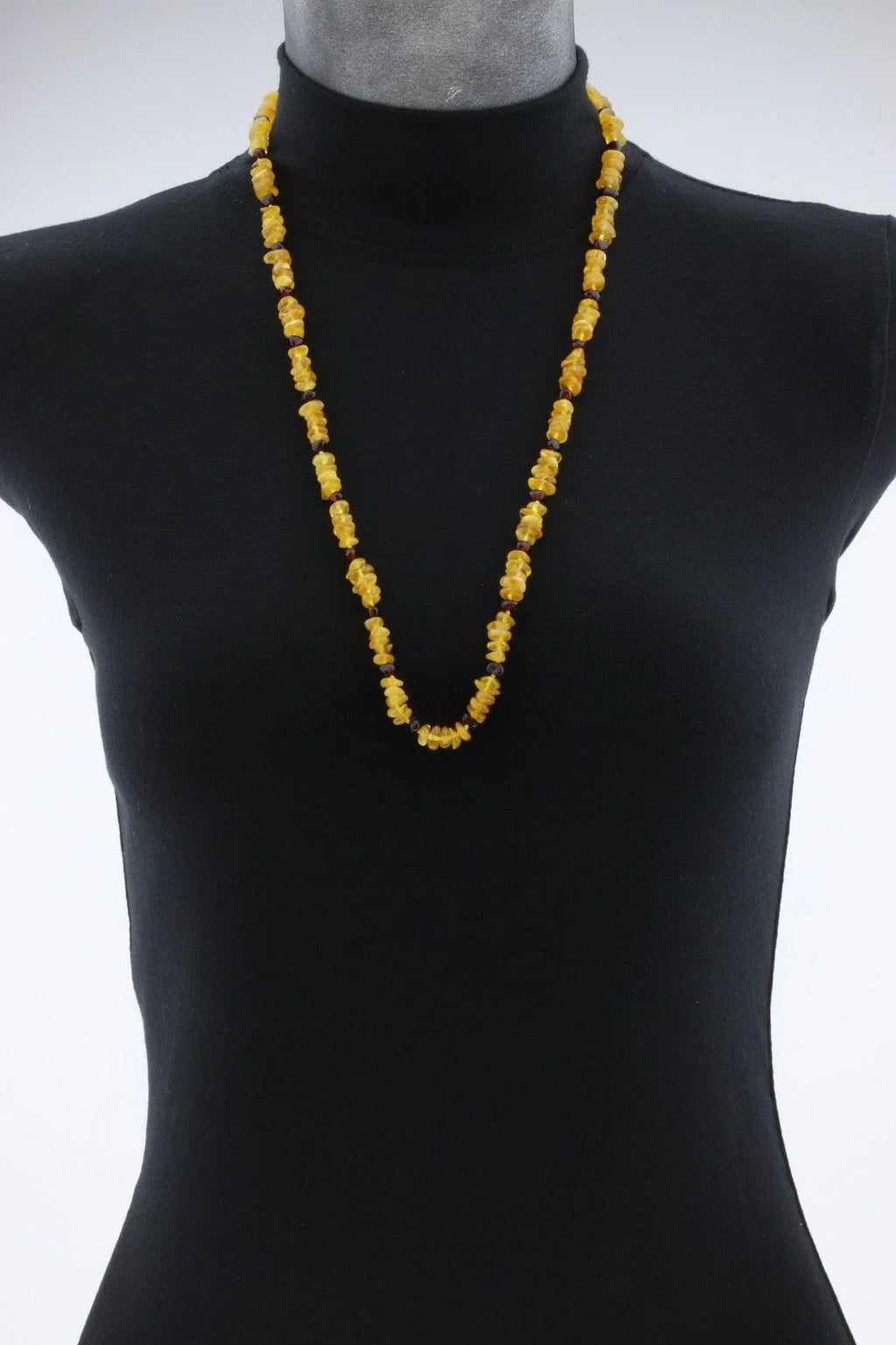 70cm Long Genuine Baltic Amber Necklace for Adult. AGS007D