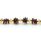 70cm Long Genuine Baltic Amber Necklace for Adult. AGS032