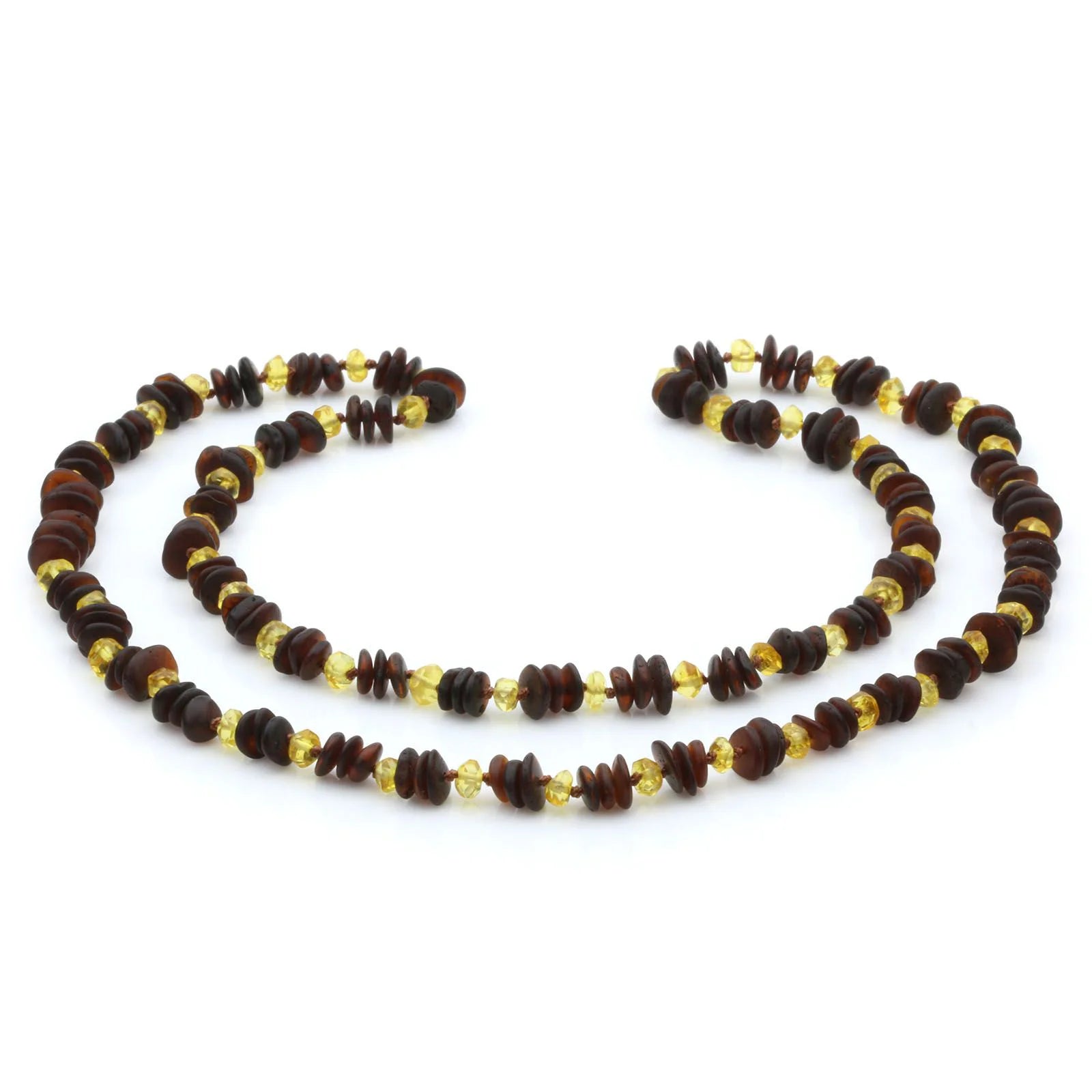 70cm Long Genuine Baltic Amber Necklace for Adult. AGS032